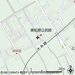 長野県大町市常盤5802周辺の地図