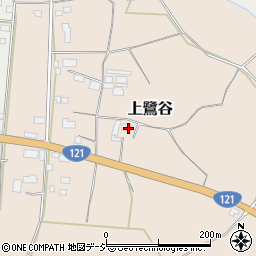 栃木県真岡市上鷺谷442周辺の地図