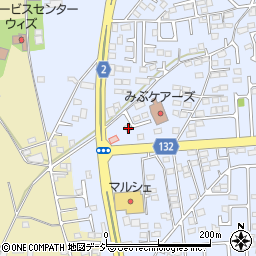栃木県下都賀郡壬生町安塚887-5周辺の地図