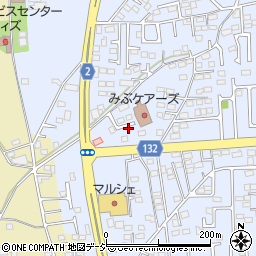 栃木県下都賀郡壬生町安塚887-7周辺の地図