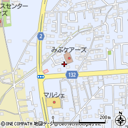栃木県下都賀郡壬生町安塚887-8周辺の地図