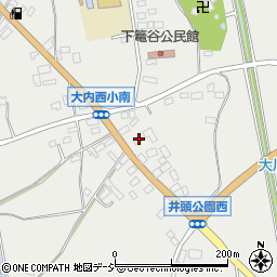 栃木県真岡市下籠谷2476周辺の地図