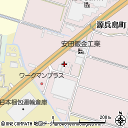 石川県白山市源兵島町699周辺の地図