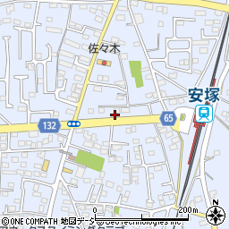 栃木県下都賀郡壬生町安塚1011-9周辺の地図