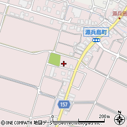 石川県白山市源兵島町50-16周辺の地図