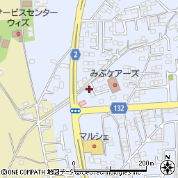 栃木県下都賀郡壬生町安塚887-4周辺の地図