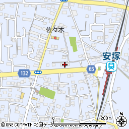 栃木県下都賀郡壬生町安塚1011周辺の地図