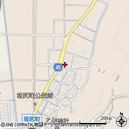 石川県白山市坂尻町ホ1周辺の地図