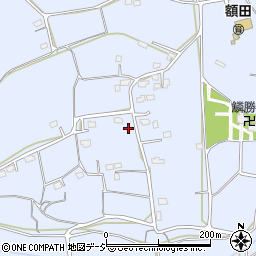 茨城県那珂市額田南郷624-1周辺の地図