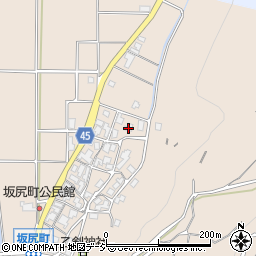 石川県白山市坂尻町ホ8周辺の地図