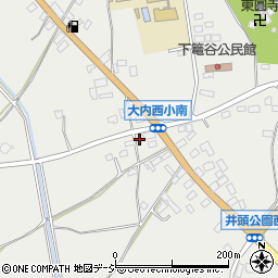 栃木県真岡市下籠谷2498周辺の地図