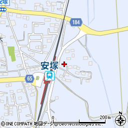 栃木県下都賀郡壬生町安塚1032周辺の地図