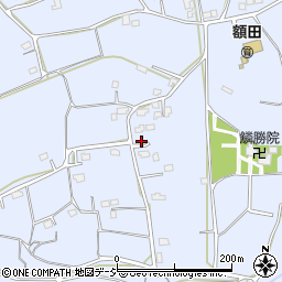 茨城県那珂市額田南郷597-2周辺の地図