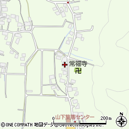 長野県大町市社木舟4896周辺の地図