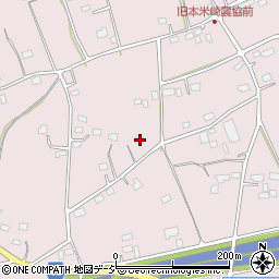 茨城県那珂市本米崎1780-3周辺の地図