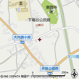栃木県真岡市下籠谷1676周辺の地図