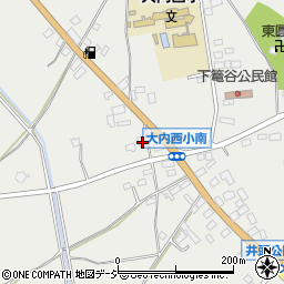 栃木県真岡市下籠谷2505周辺の地図