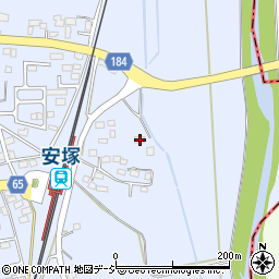 栃木県下都賀郡壬生町安塚1035周辺の地図