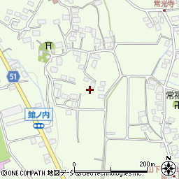 長野県大町市社館ノ内5797周辺の地図