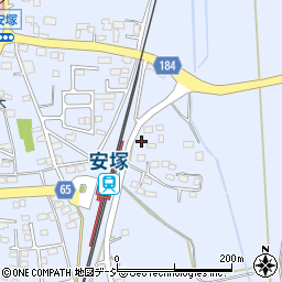 栃木県下都賀郡壬生町安塚1031-3周辺の地図