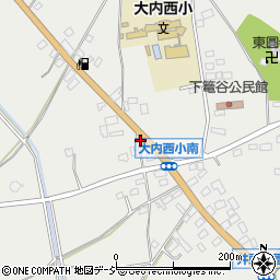 栃木県真岡市下籠谷2504周辺の地図