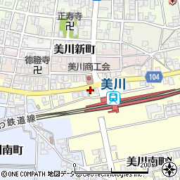 駅前大判焼周辺の地図