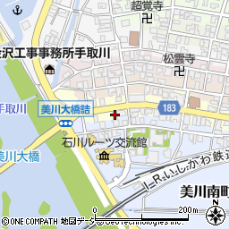 石川県白山市美川中町ヲ32周辺の地図