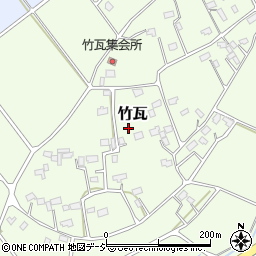 茨城県那珂郡東海村竹瓦周辺の地図