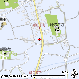 茨城県那珂市額田南郷401周辺の地図