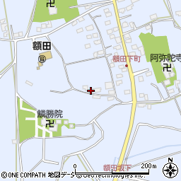 茨城県那珂市額田南郷537周辺の地図