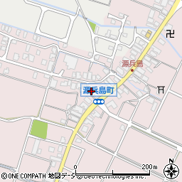 石川県白山市源兵島町24周辺の地図