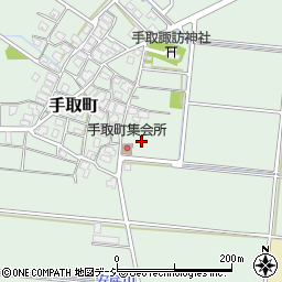 石川県白山市手取町ウ周辺の地図