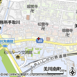 石川県白山市美川中町ル35周辺の地図