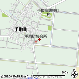 石川県白山市手取町（ウ）周辺の地図