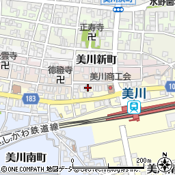 北川マルヰ株式会社周辺の地図