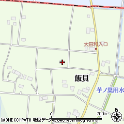 栃木県真岡市飯貝806周辺の地図