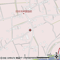茨城県那珂市本米崎2165-6周辺の地図