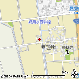 石川県白山市七原町ホ周辺の地図