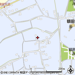 茨城県那珂市額田南郷611周辺の地図