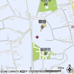 茨城県那珂市額田南郷501周辺の地図
