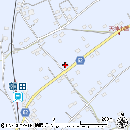 茨城県那珂市額田南郷1177周辺の地図