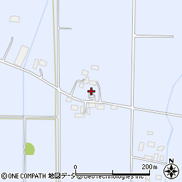 栃木県真岡市京泉1276周辺の地図