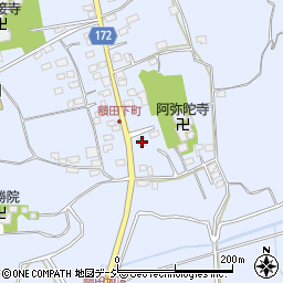 茨城県那珂市額田南郷383-5周辺の地図