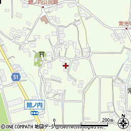 長野県大町市社館ノ内5746周辺の地図