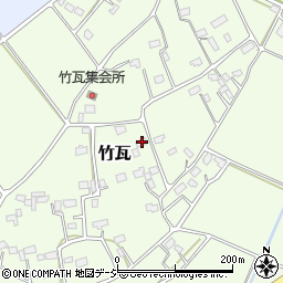 茨城県那珂郡東海村竹瓦521-3周辺の地図