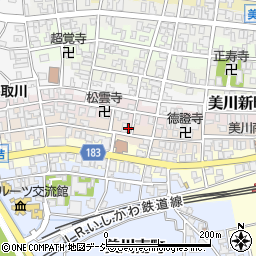 美川珠算塾周辺の地図