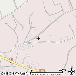 茨城県那珂市本米崎1704-2周辺の地図