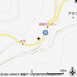 八坂警察官駐在所周辺の地図