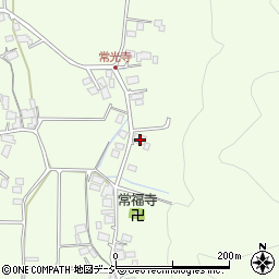 長野県大町市社常光寺6101周辺の地図