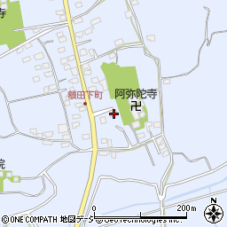 茨城県那珂市額田南郷381周辺の地図